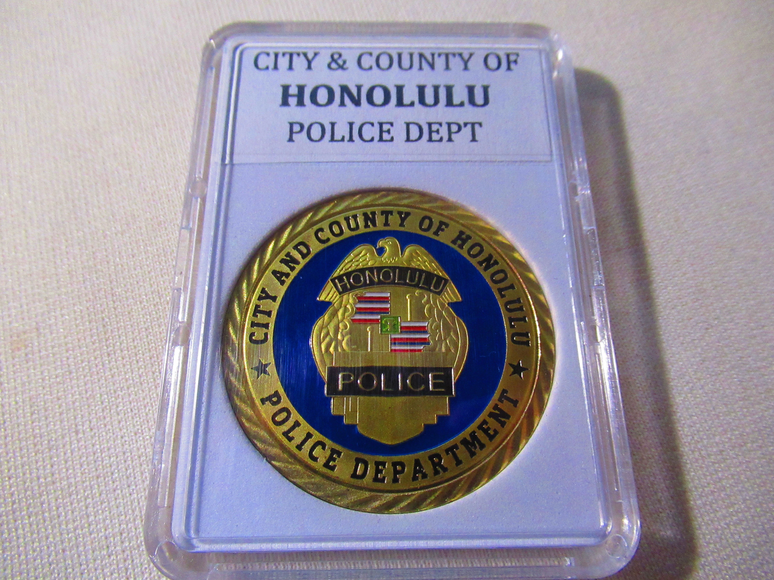 Honolulu Police Department Challenge Coin | eBay