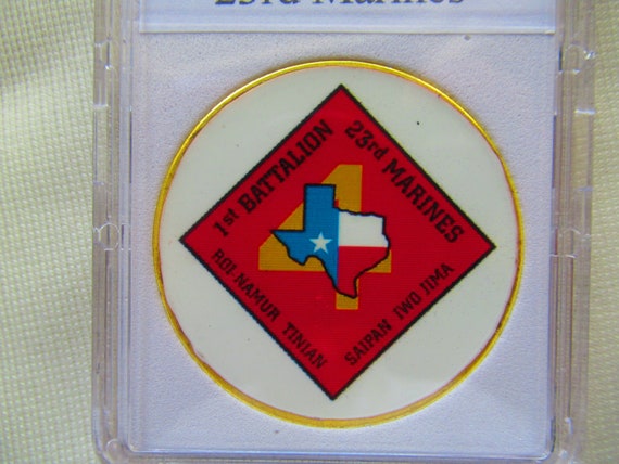 Genuine US Coin: Marine Corps 1st Battalion 5th Marines – Challenge Coin