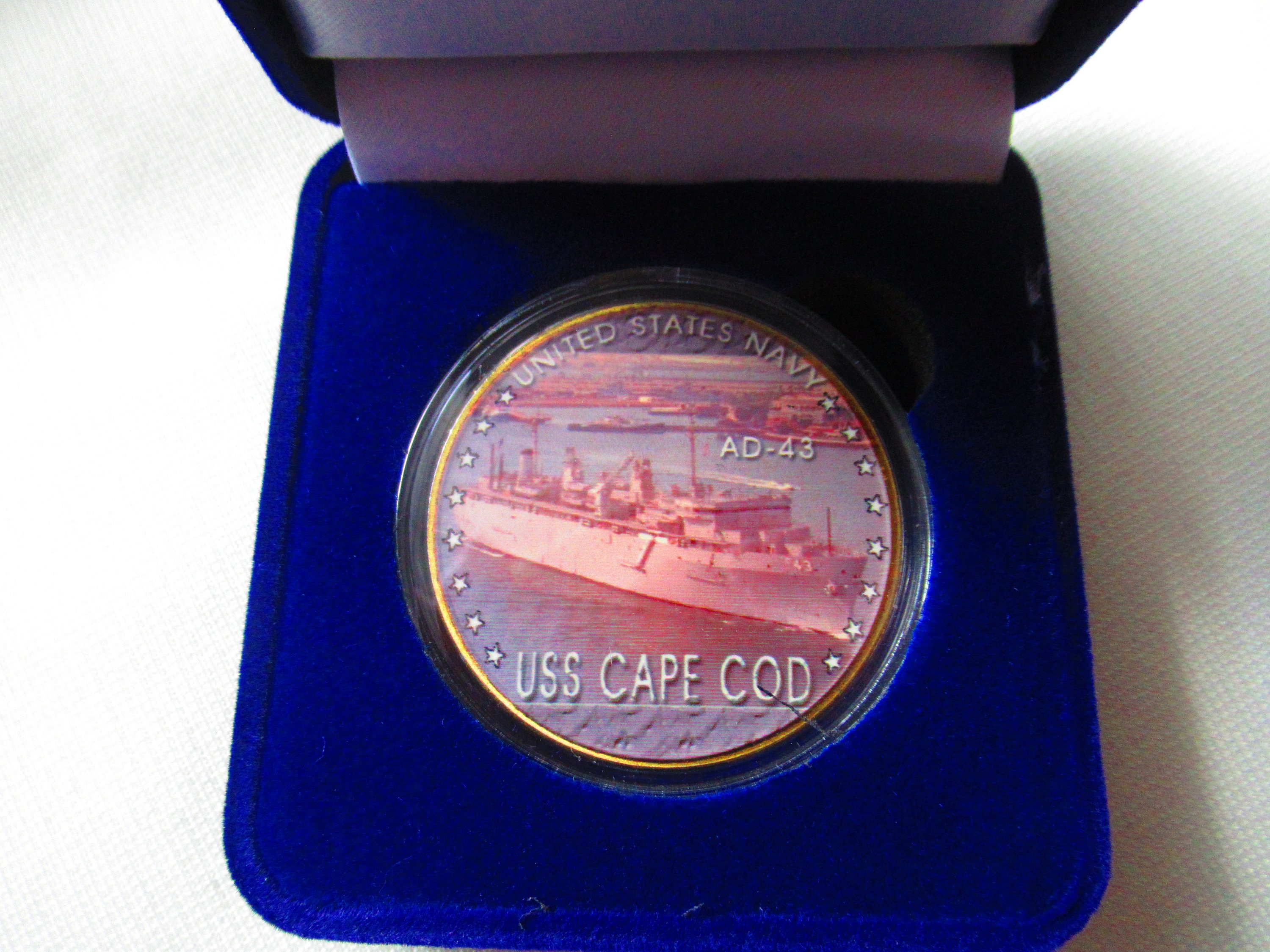USS LASSEN 米海軍メダル U S Navy - USS LASSEN (DDG-82) Challenge Coin - Etsy 日本