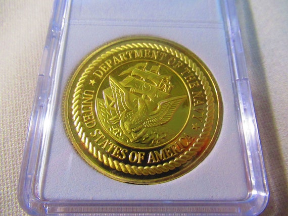 U S Navy - USS Mount Whitney (LCC-20) Challenge Coin - Etsy
