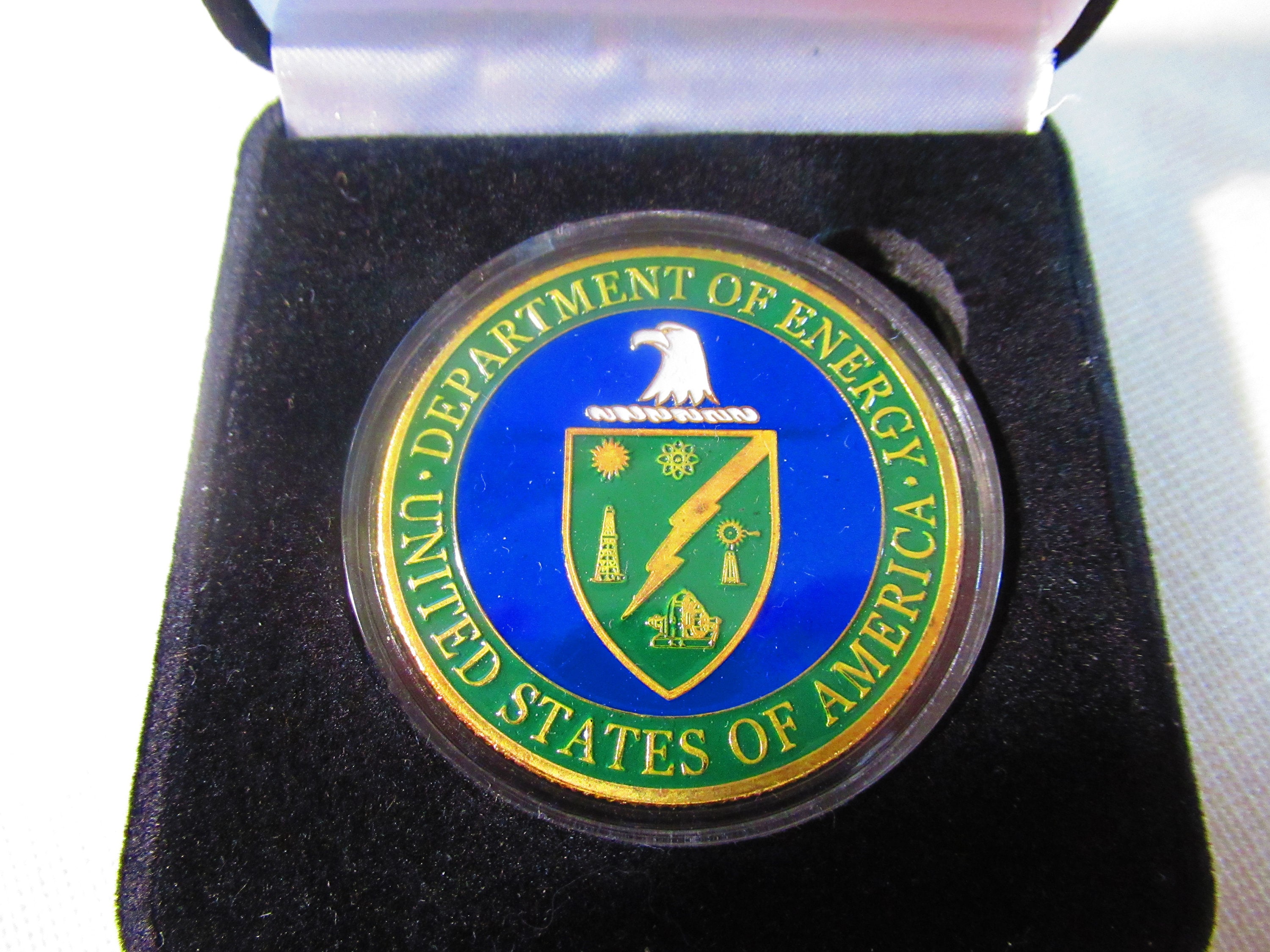 Department of Energy (DOE) Challenge Coin - Etsy