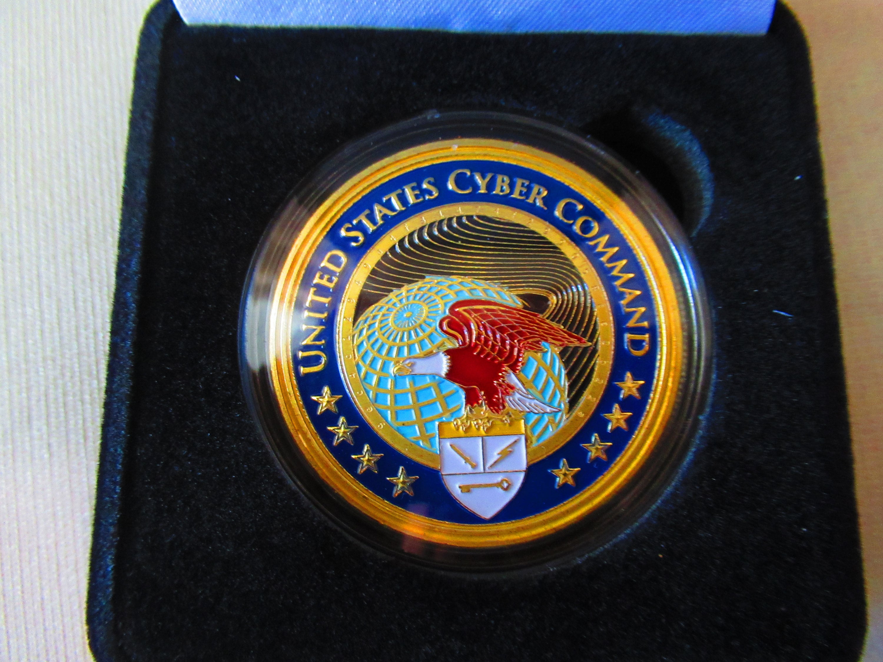 United States Cyber Command Challenge Coin - Etsy