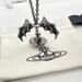 Vivienne Westwood Bat Wing Orb Necklace