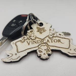 Custom The Feared Ship Crest Keychain