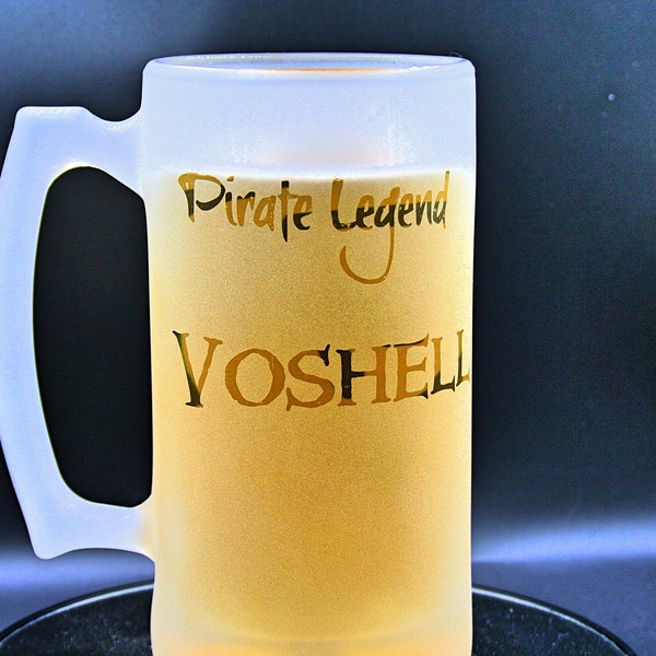 Frosted Personalized Sea of Thieves mug