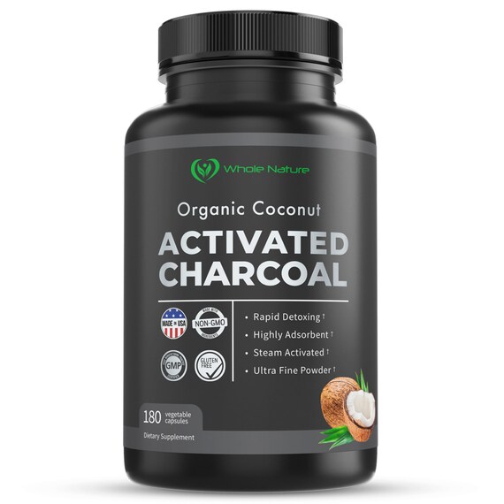 Charcocaps Fast Acting Gas Relief For Bloating Flatulence, Drug Free