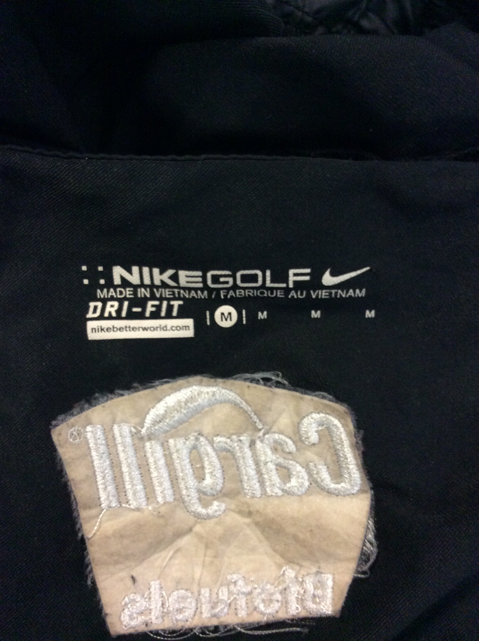 Vintage 2000 Nike Golf Classic Black Windbreaker Pullover Zip | Etsy