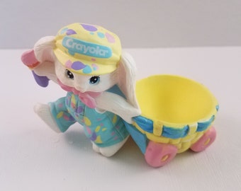 Figurina portauovo del coniglietto pasquale Crayola