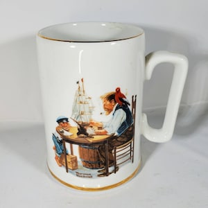 Norman Rockwell Museum For A Good Boy &quot;The Seafarers&quot; Tankard TK02