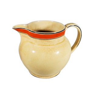 Woods Ware Honey Glaze Made in England Large Creamer