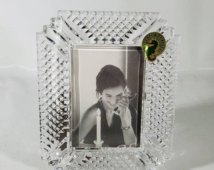 Waterford Lismore Crystal 2x3 Picture Frame Etsy
