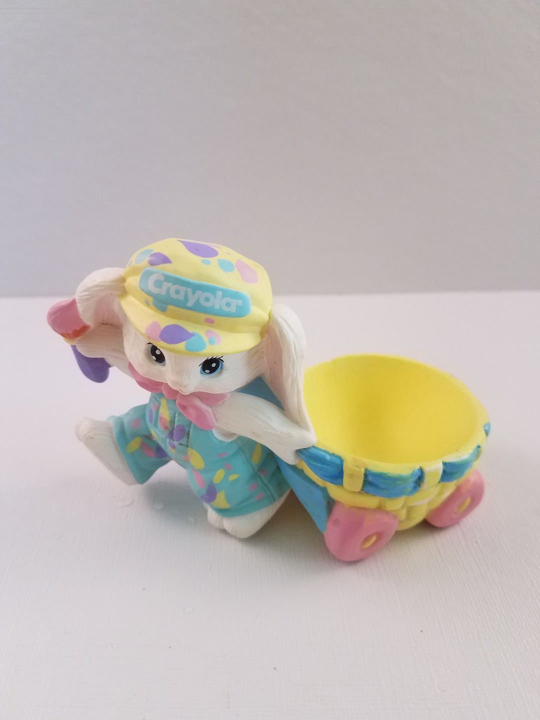 Crayola Easter Bunny Egg Cup Figurine Etsy