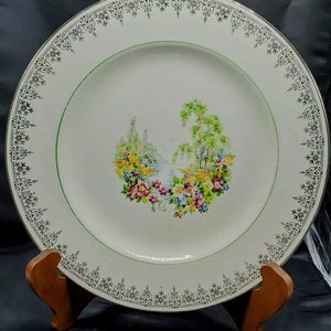 Homer Laughlin Dinner Plate Marked G 36 N 8