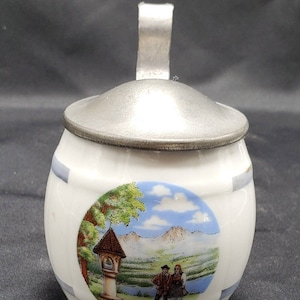 Handerbeit European German Miniature Stein Collectible Barware