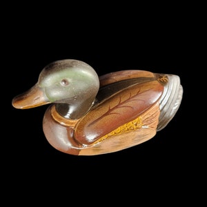 Small Ceramic Duck Figurine