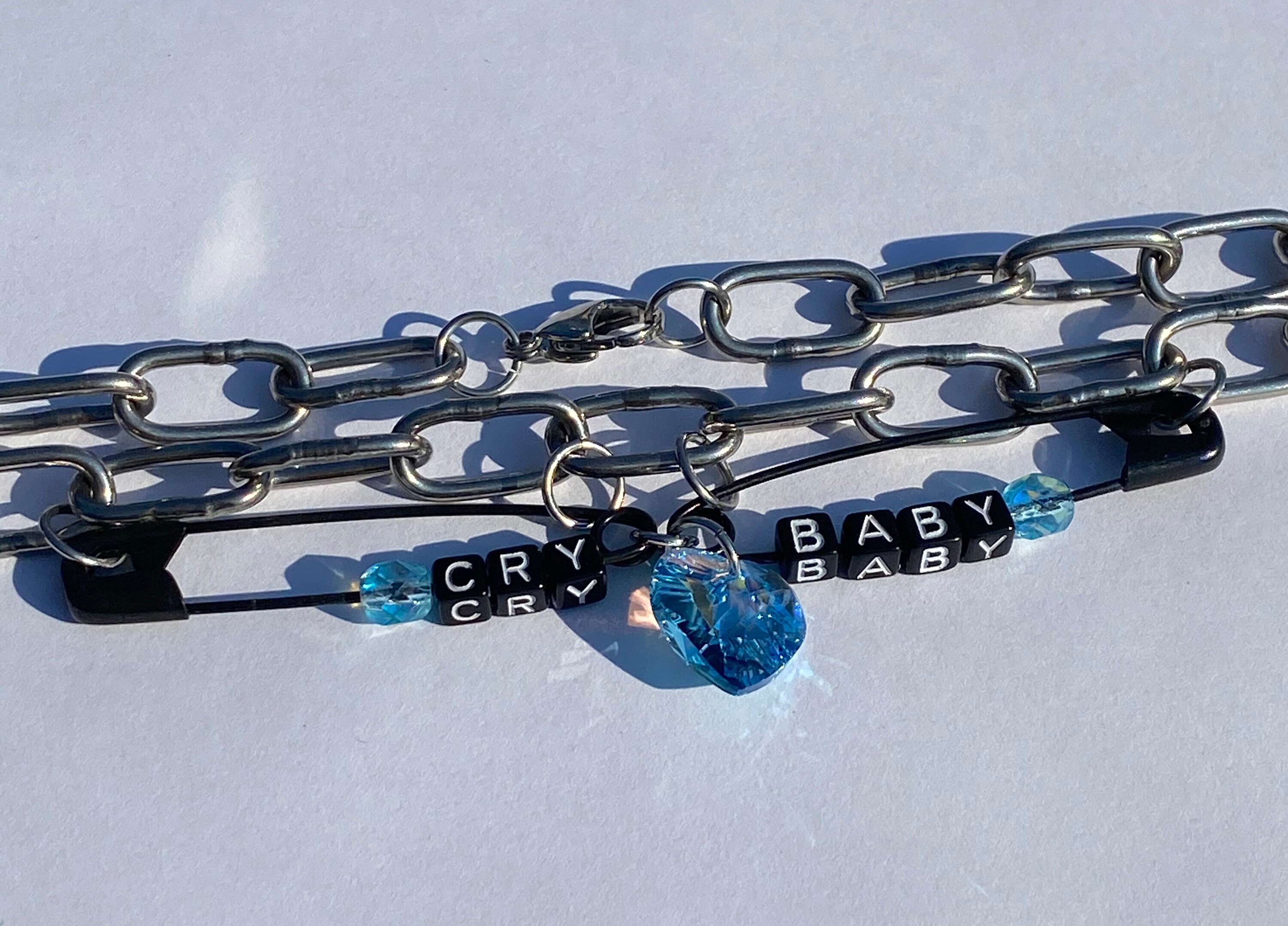 CRY BABY NECKLACE Etsy