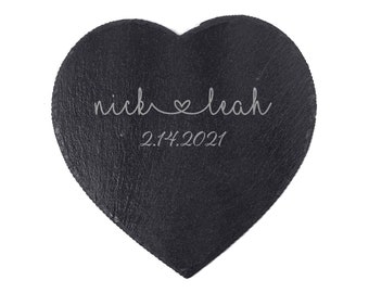 Brand New Decorative//Craft//Gift *FREE P/&P* HANGING HEART SHAPED SLATE BOARD