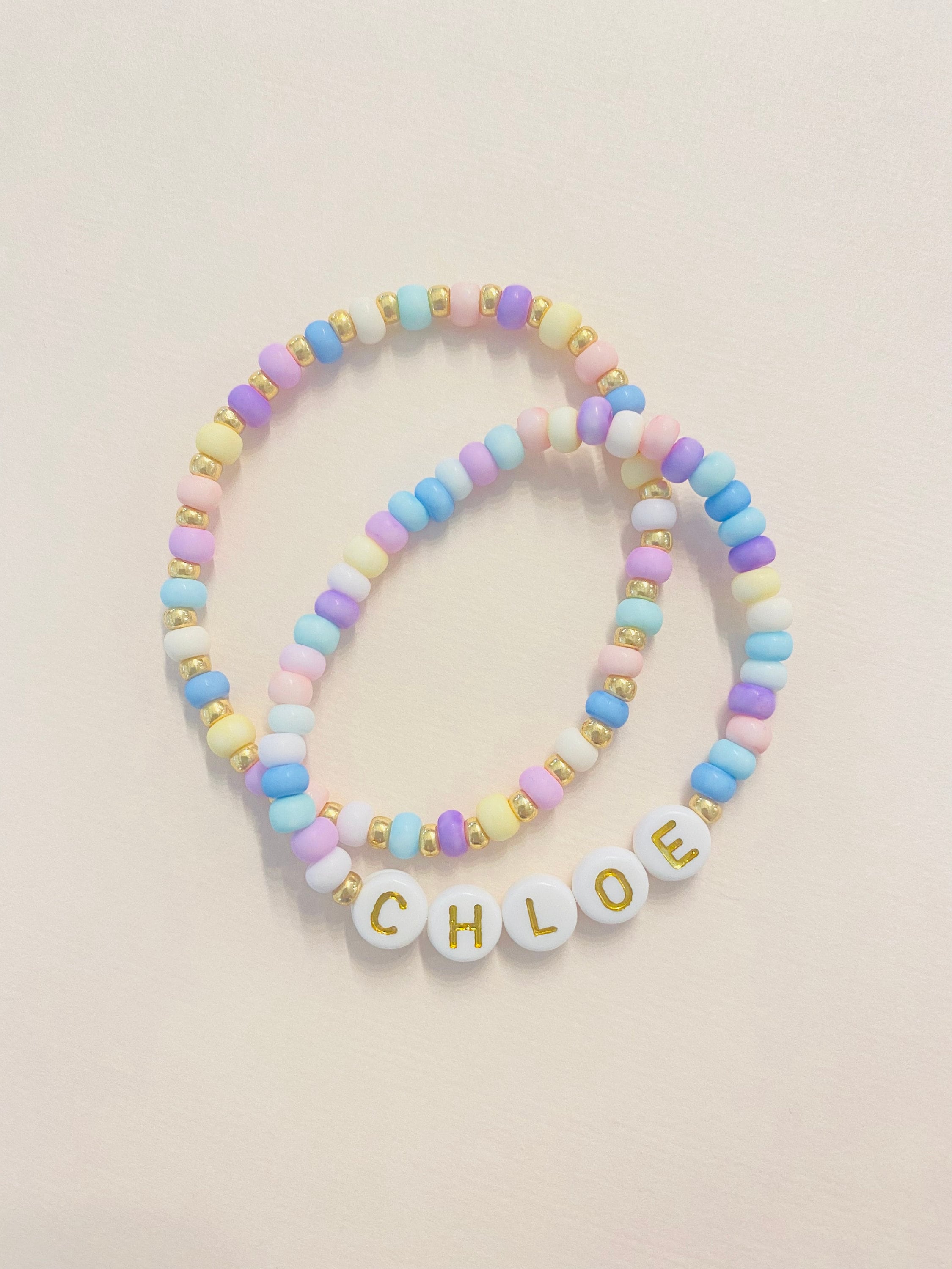 Colourful Toddler Bracelet Making Kit, Pop Bead Girls Princess