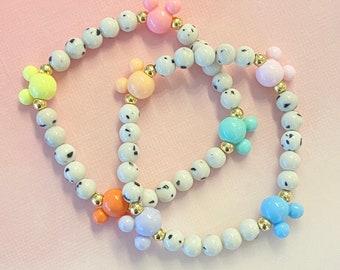 Disney Bracelet Mickey Womens Girls Toddler Bracelet Mickey Bracelet Minnie Bracelet Mouse Gold Filled