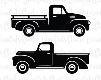 Download Old Truck Svg Etsy