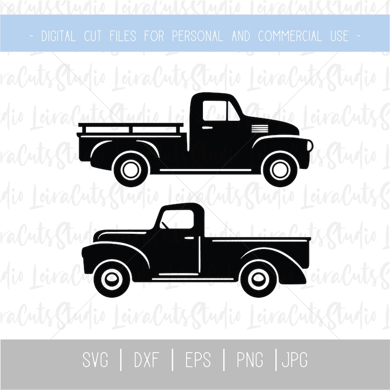 Free Free 109 Pickup Truck Outline Svg SVG PNG EPS DXF File