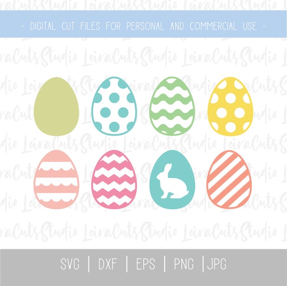 Download Easter Eggs Svg Easter Svg Patterned Eggs Svg Easter Egg Etsy