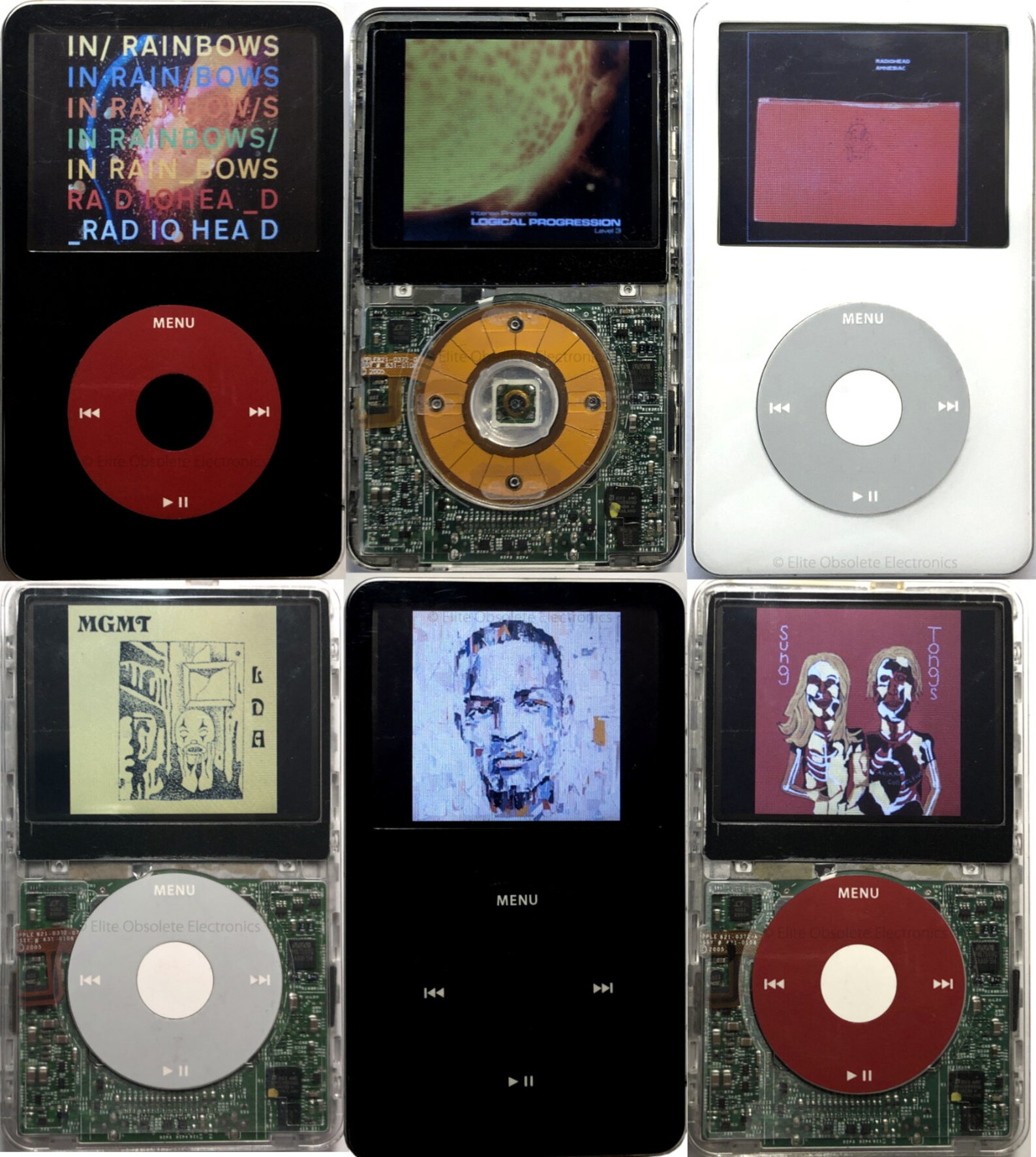New Ipod Classic Video SD Card 5.5 Enhanced Wolfson DAC Red Etsy