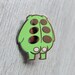Frog Butt Hard Enamel Pin