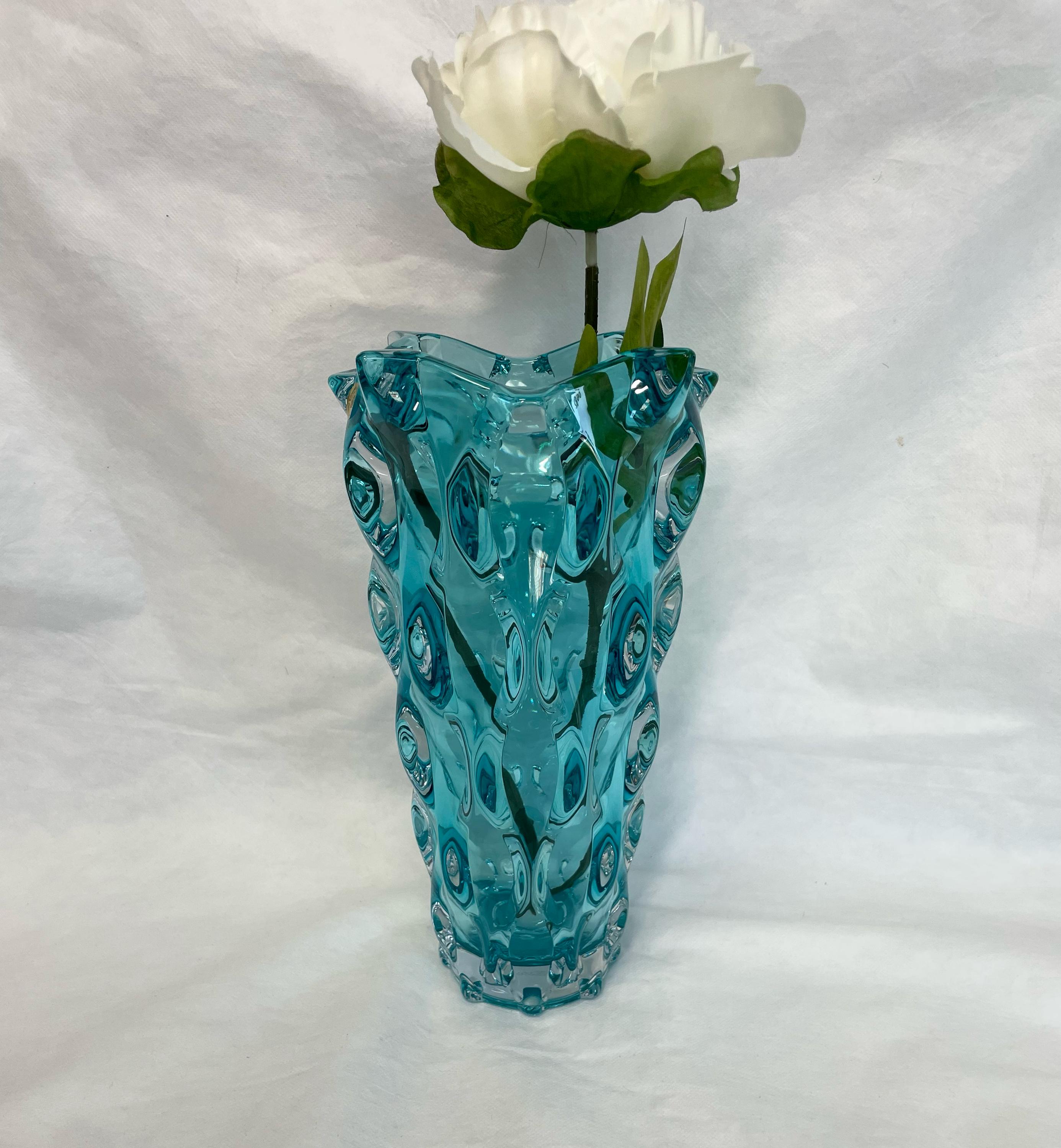 Bohemia crystal vase - Etsy 日本
