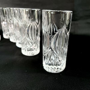 Tequila Shot Glasses set of 6, Crystal Glasses 50 ml/ 1,7 oz, Vodka  Cognac Glasses, Bohemia Crystal Glasses,Home Decor, Table Ware, Gift