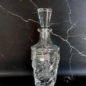 Crystal Bohemia Decanter Set - Etsy