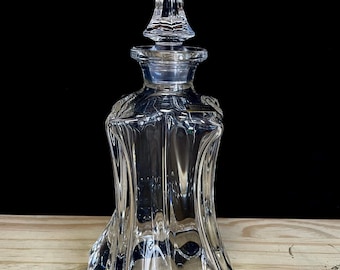 Crystal Decanter, Carafe, 17 oz/ 500 ml Whiskey Wine Bottle, Home Decor, Bohemia Crystal