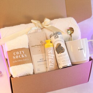 New parents care package | Welcome Baby Gift Basket | New Mom Gift Box Mom Tea Box