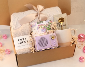 Hug In A Box, Encouragement Gift, Corporate Gift Boxes, Cozy Care Package