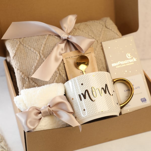 Postpartum Gift Basket, Hygge Gift Box, New Mom Gift Basket, Mom To Be Care Package