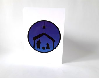 Tarjeta de Navidad Religiosa