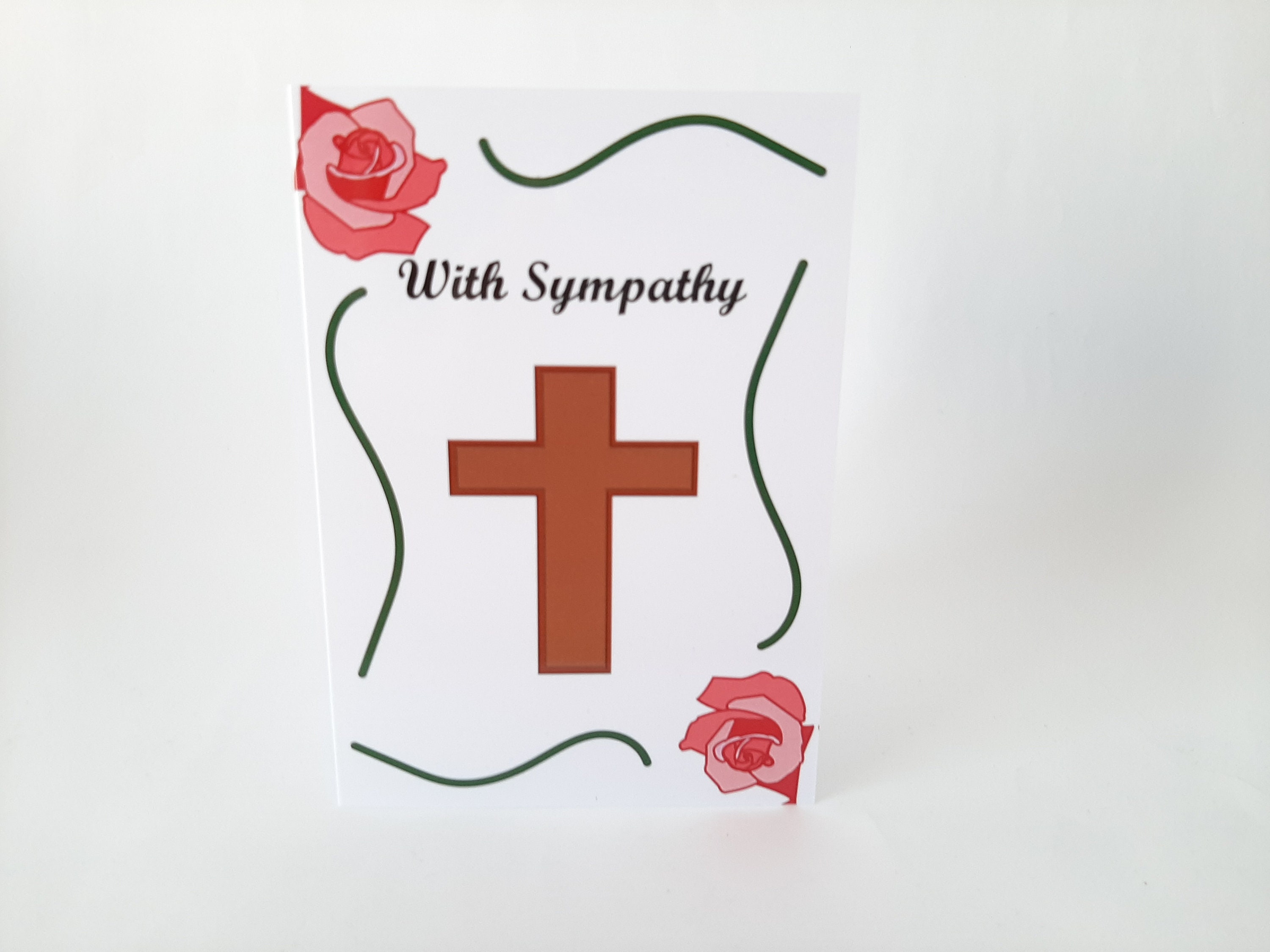 Religious Sympathy Card Etsy Australia