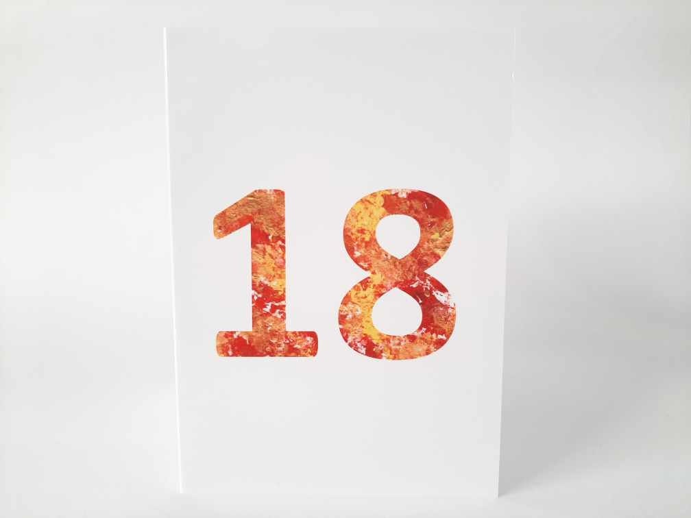 18th Birthday Card - Etsy Australia
