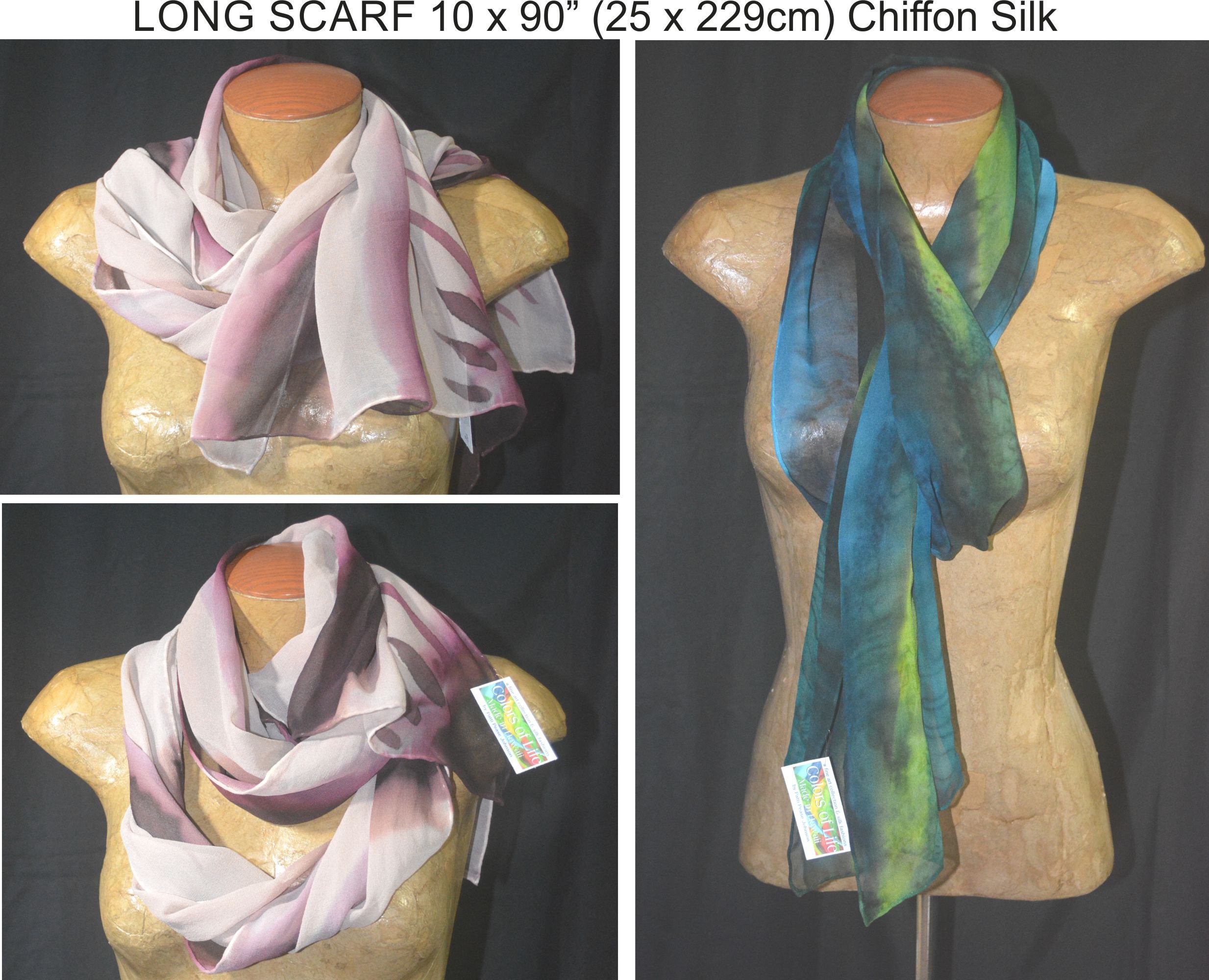 Neck Scarf Sheer, Headwrap, Shoulder Wrap, Hair Ribbon, Loose Layer