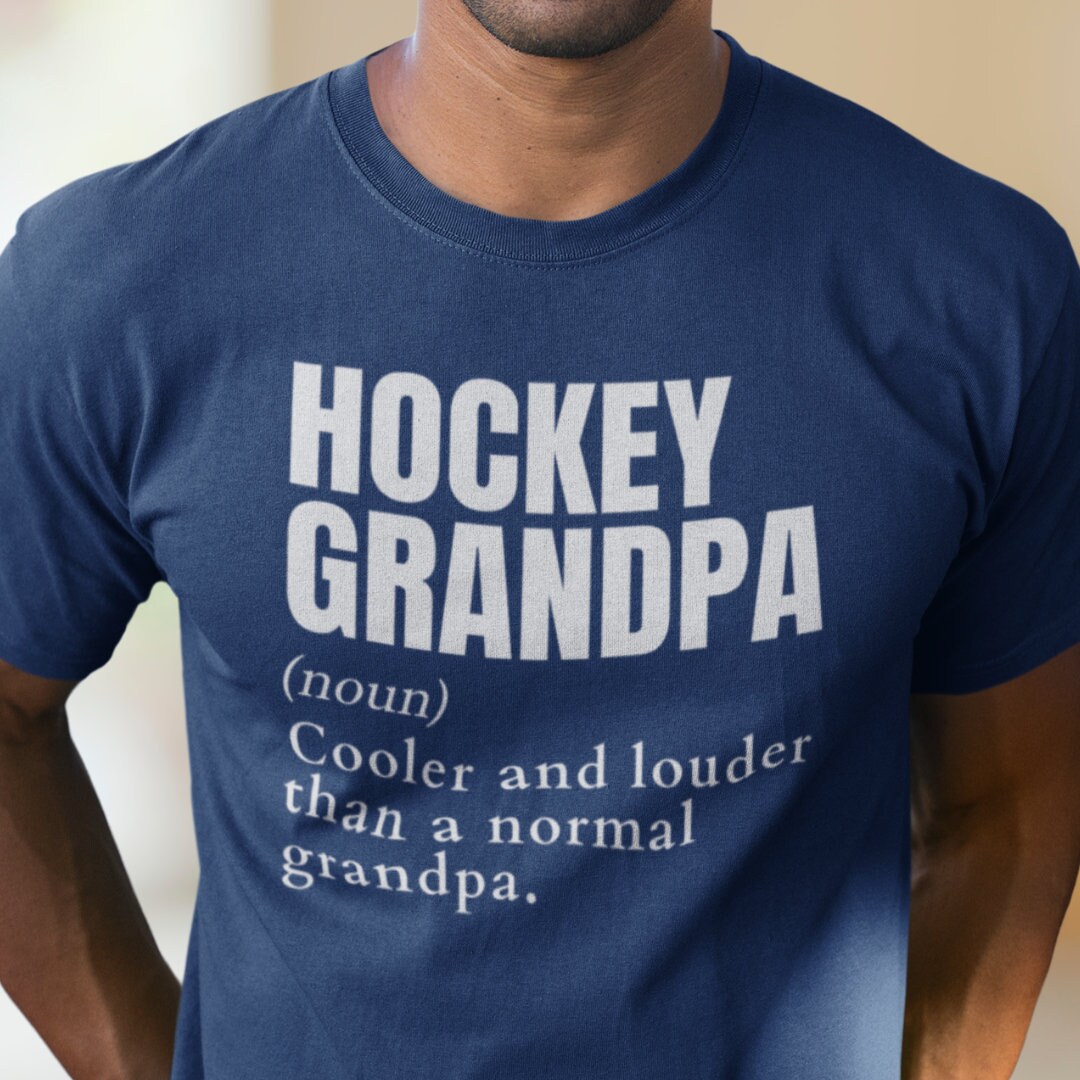 Hockey Grandpa - Etsy