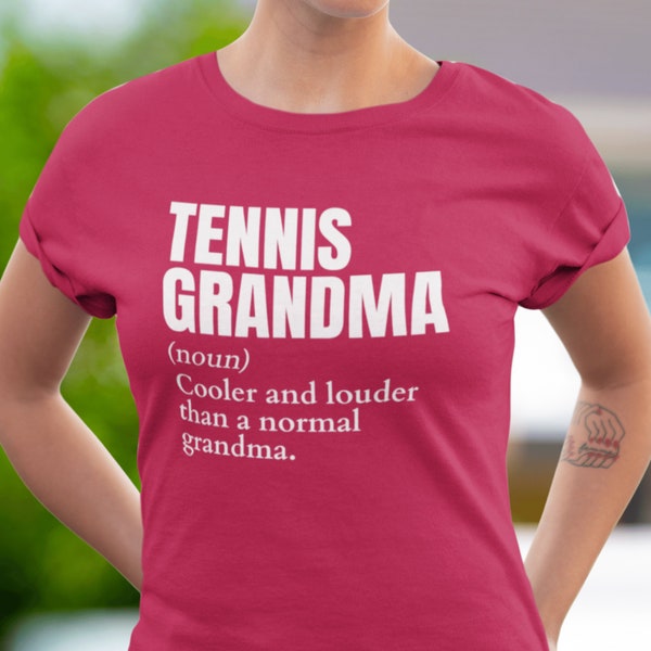 Tennis Grandma Noun - Etsy