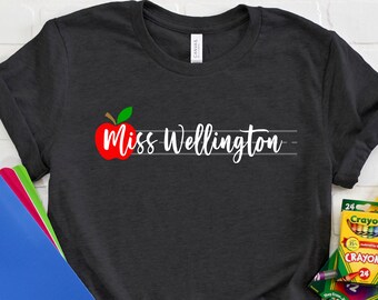 apple teacher shirt