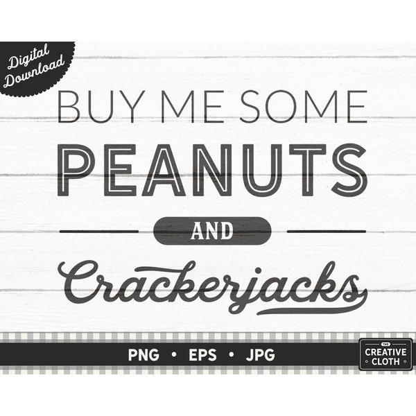 Buy Me Some Peanuts and Crackerjacks PNG, Take Me Out To The Ball Game Sublimation, Baseball Digital Download, Women's Baseball Eps, Jpg