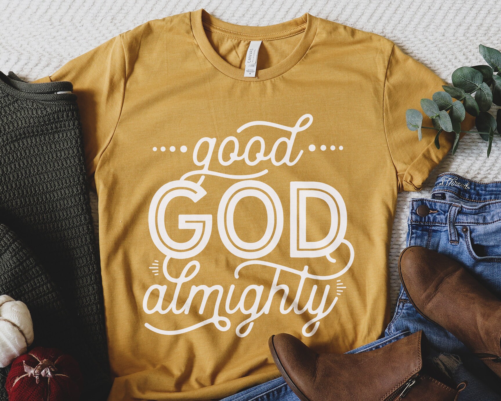 good god almighty shirt