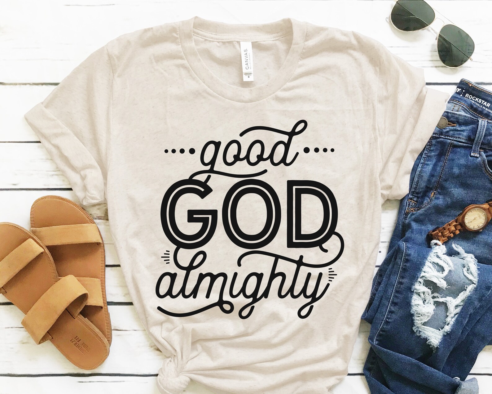 good god almighty shirt
