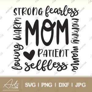 Mother&#39;s Day Quote SVG, Mother Inspirational SVG, Mom Quote SVG, Gift For Mom svg, Digital File Cutting Cricut Cameo Silhouette, Sublimation