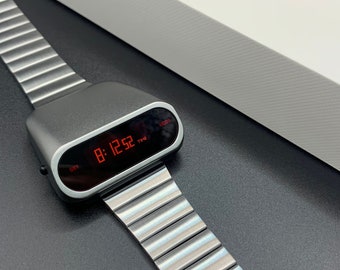 Led Lcd Armbanduhren Retro Led Display Retro Led Armbanduhr LED