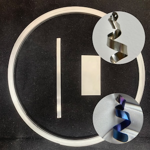 Niobium Tape - Hypoallergenic-You Pick-0.4mmx5mm-Rainbow Metal Materials-Nickel & Lead-Free -Sort,easy to handmade