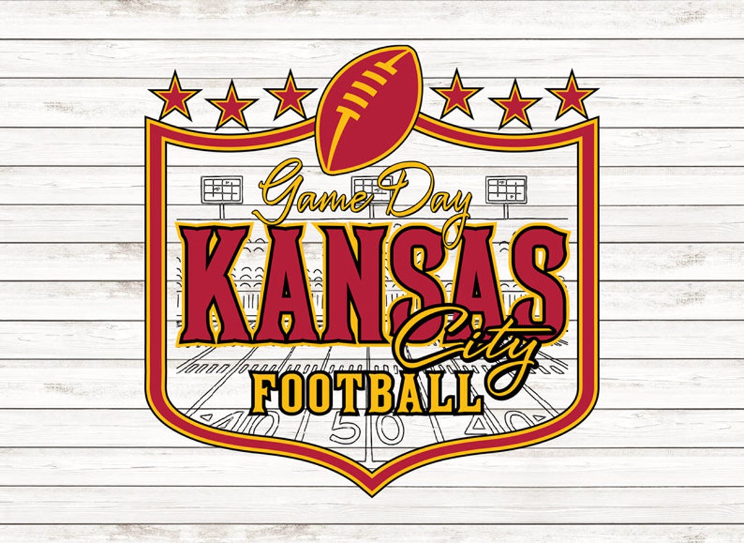 Kansas City Football Game Day DTF Print Ready to Press Etsy