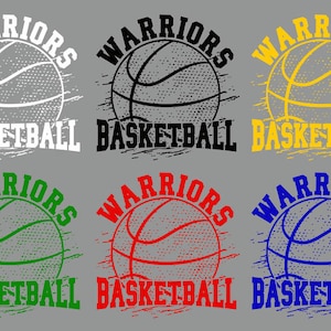 Warriors Basketball DTF Transfer